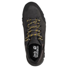 Jack Wolfskin Hiking Shoes Rebellion Texapore Low (Trekking, Nubuck Leather, Waterproof) Phantom Grey Men